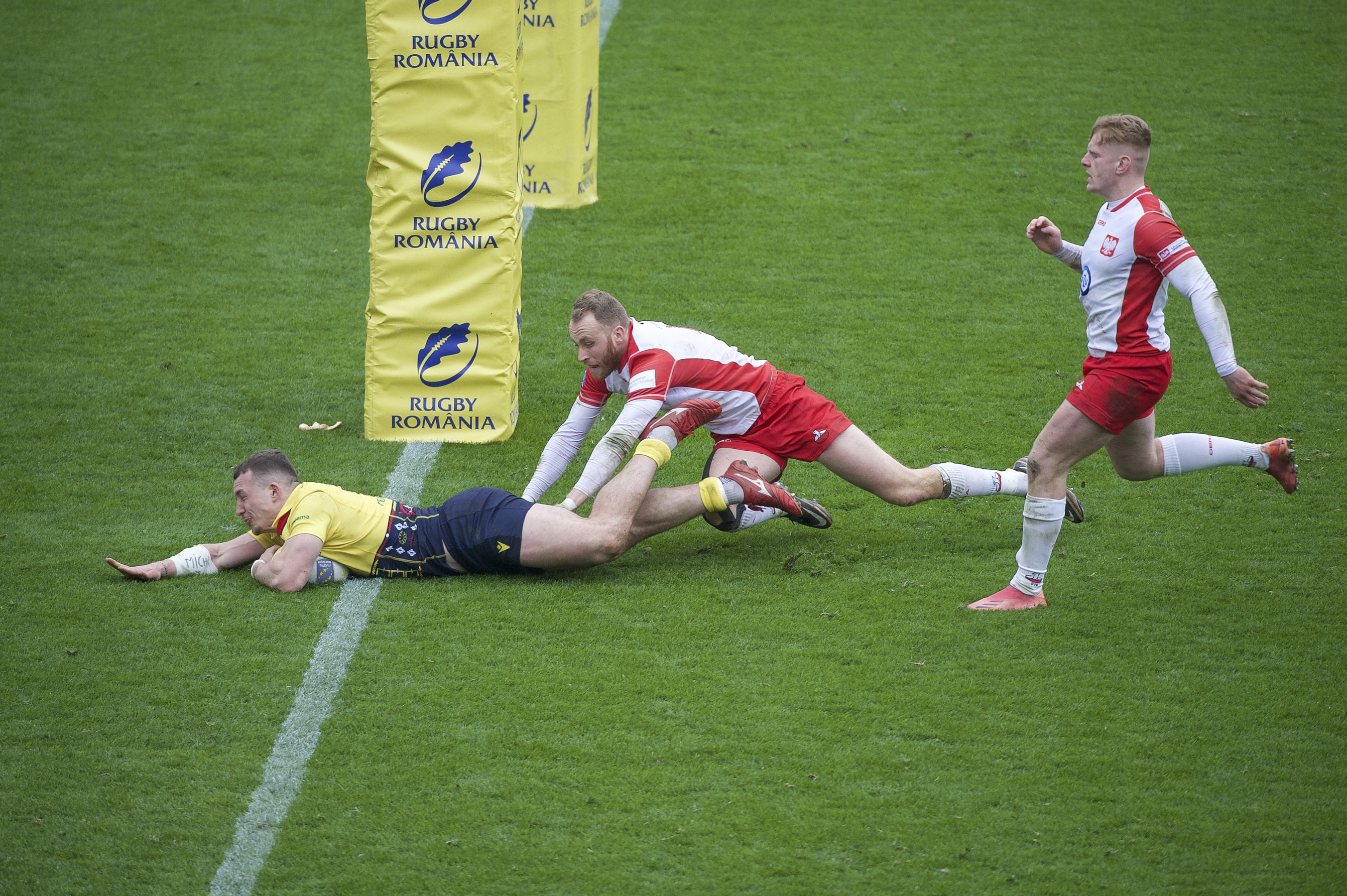 Naţionala României a început turneul Rugby Europe cu o victorie clară împotriva Poloniei
