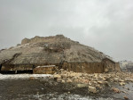 Historical Gaziantep Castle damaged in the 7.4 earthquake in Turkiye
