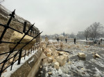 Historical Gaziantep Castle damaged in the 7.4 earthquake in Turkiye