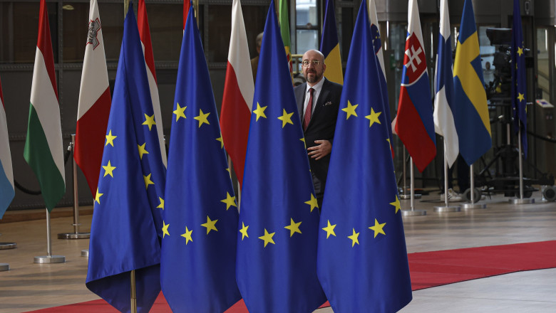 Charles Michel President Of The European Council, Brussels, Belgium - 15 Dec 2022