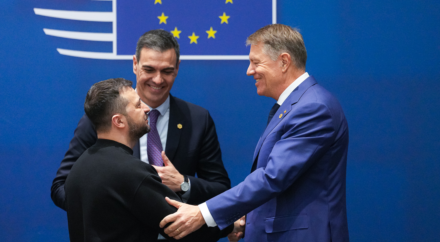 Iohannis a discutat cu Zelenski alături de alţi lideri europeni, la Bruxelles: "Am reiterat sprijinul pe toate planurile"
