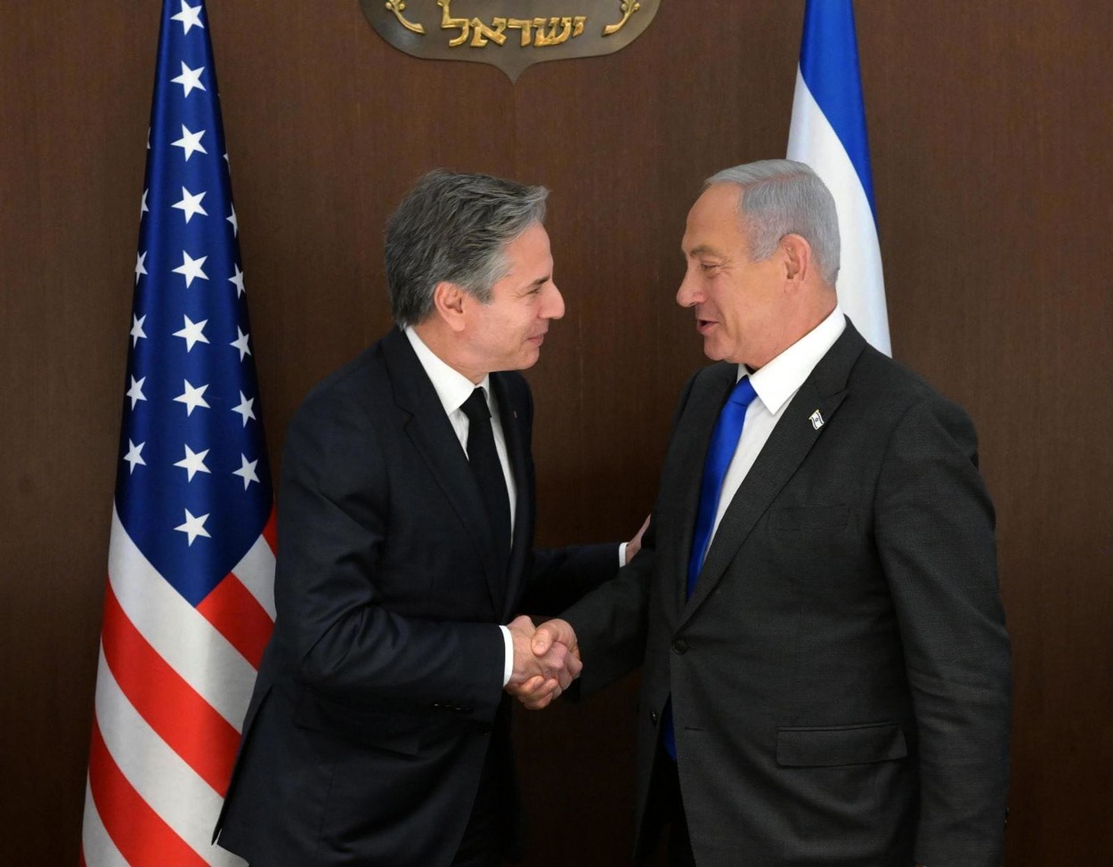 Benjamin Netanyahu anunță un posibil ajutor militar pentru Ucraina. ”SUA au luat o parte enormă din muniţiile din Israel”