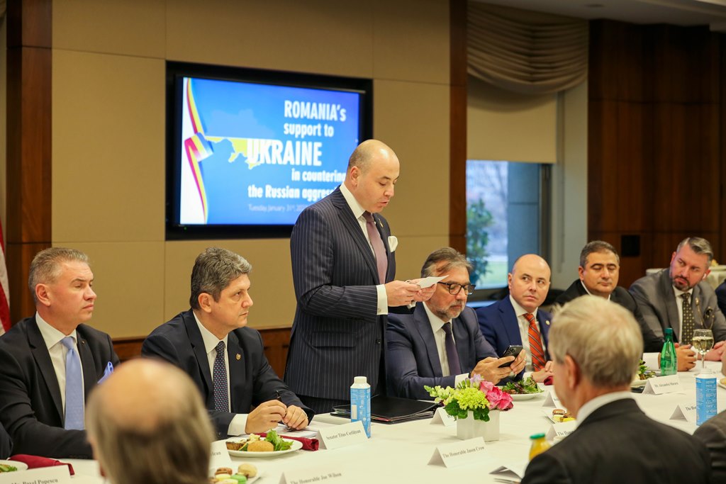 România a fost apreciată în Congresul SUA pentru sprijinul acordat Ucrainei