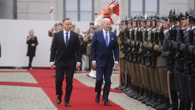 Joe Biden visit to Warsaw, Poland - 26 Mar 2022