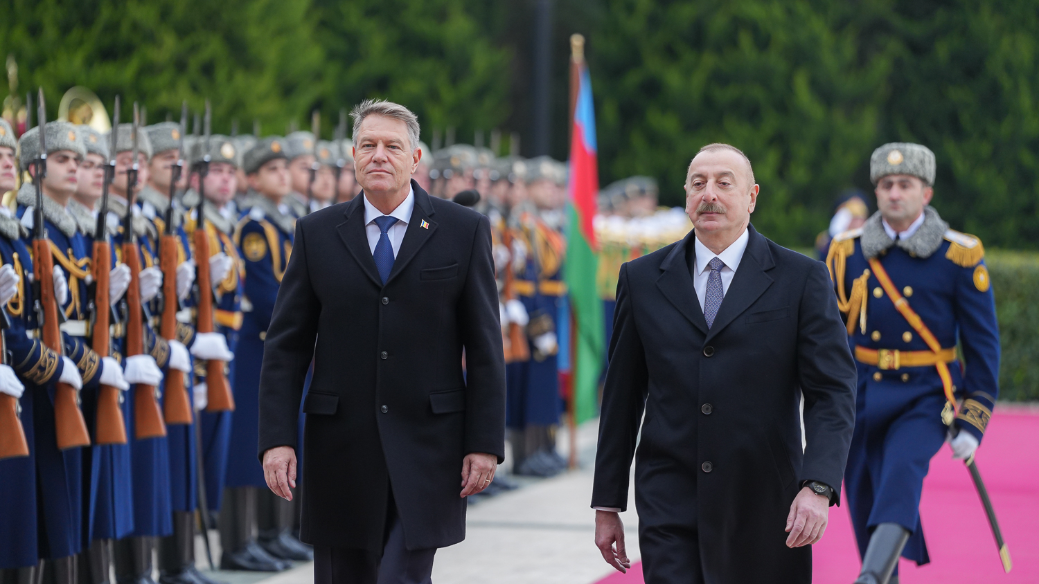 Preşedintele azer: Vom folosi oportunităţile din România pentru a exporta gazul şi pe alte pieţe europene