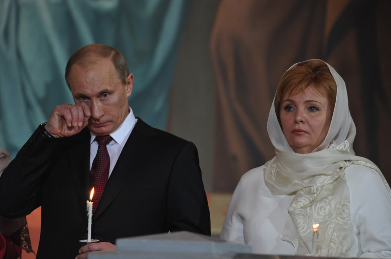 Vladimir Putin și Liudmila Putina în 2011