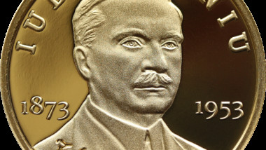 Monedă din aur pentru a marca 150 de ani de la naşterea lui Iuliu Maniu