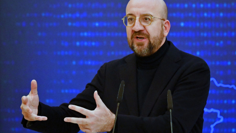 Charles Michel, preşedintele Consiliului European