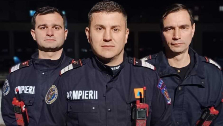 Trei pompieri din Piatra Neamț au salvat viața unui bebeluș.