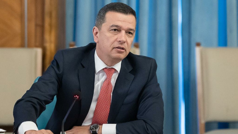 sorin grindeanu vorbeste la o sedinta