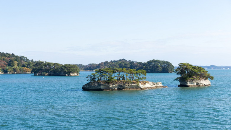 Un grup de insule mici din Japonia.