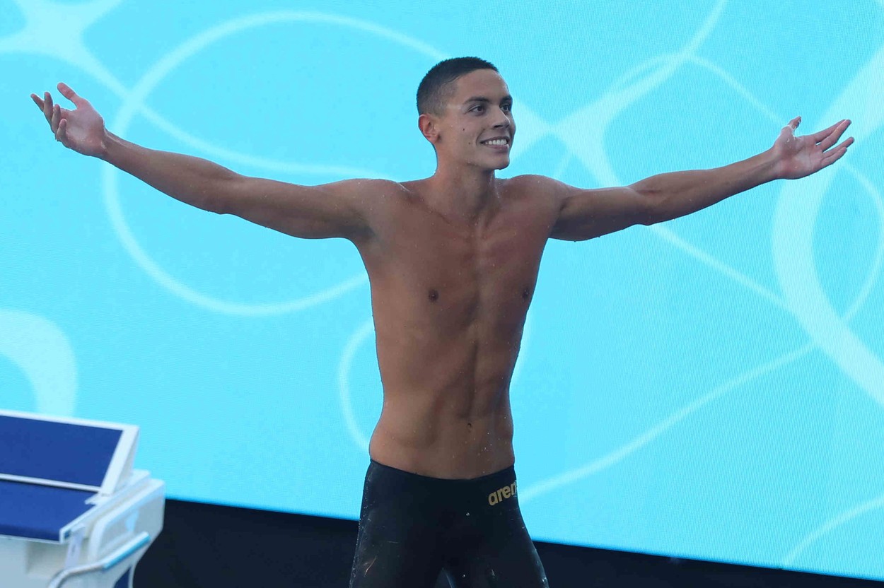 David Popovici a câștigat cursa de 200 m liber la Sette Colli, cu nou record al competiţiei