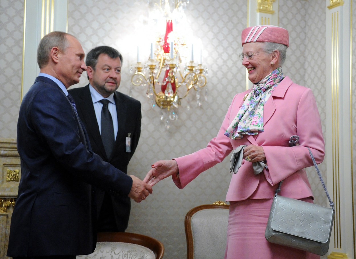 Regina Danemarcei despre Vladimir Putin: „N-am văzut ochi atât de reci în viaţa mea”