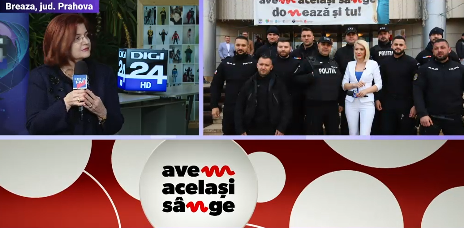 Aproape 700 de oameni au donat sânge în cea de-a treia etapă a campaniei „Avem același sânge”