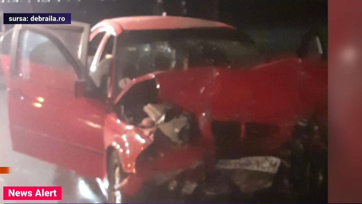 Accident grav în Brăila: 3 oameni au murit, printre care o mamă și fiica ei de 6 ani