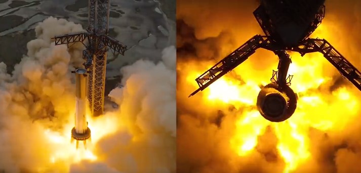 SpaceX a testat cea mai puternică rachetă din toate timpurile