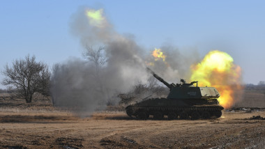luptă de tancuri între ruși și ucraineni