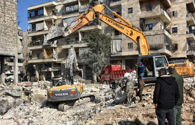 Earthquake aftermath in Syria