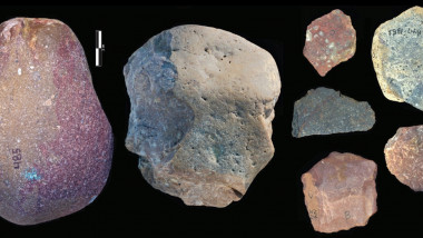 Unelte din piatra vechi de aproape 3 milioane de ani