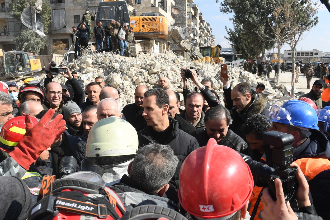 Bashar al-Assad acuză că ajutorul pentru Siria vine "cu ţârâita". El critică Occidentul, deși CE a activat Mecanismul de Protecție