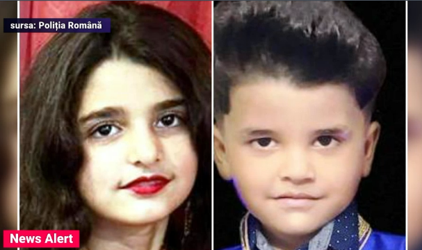 Poliția cere ajutorul populației pentru a găsi doi copii de 6 și 7 ani, dați dispăruți împreună cu mama lor