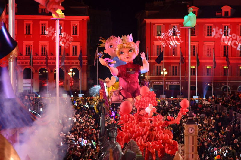 Carnival Of Nice - First Night Show, France - 12 Feb 2023