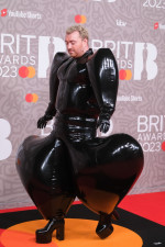 The Brits Red Carpet Arrivals at the O2