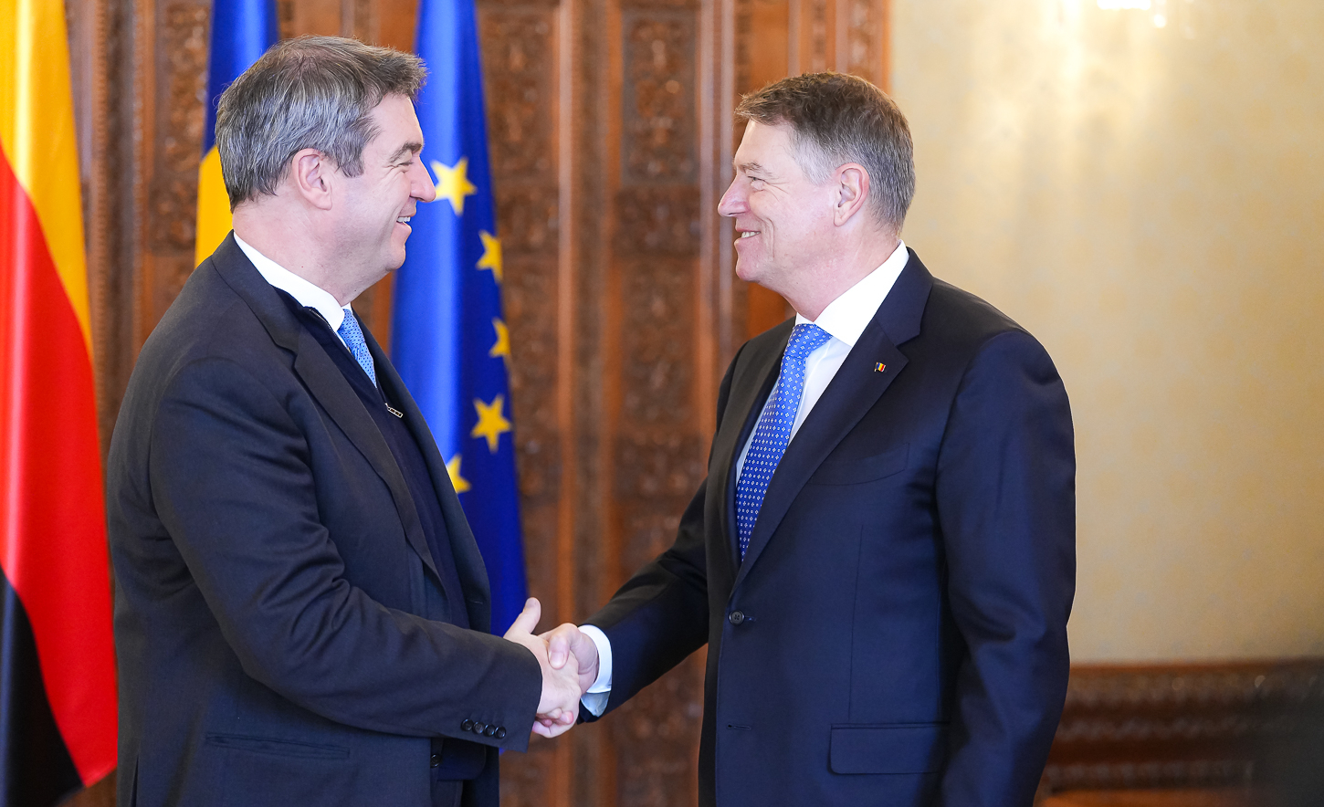 Premierul landului Bavaria l-a asigurat pe Klaus Iohannis de întreaga sa susţinere pentru aderarea României la Schengen