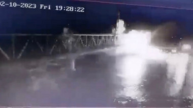 Atac rusesc cu o dronă navală kamikaze asupra unui pod din Odesa, Ucraina