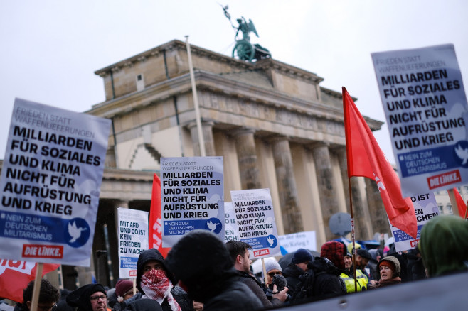 "Uprising for Peace" - Demonstration in Berlin, berlin, berlin, germany - 25 Feb 2023