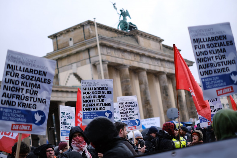 "Uprising for Peace" - Demonstration in Berlin, berlin, berlin, germany - 25 Feb 2023