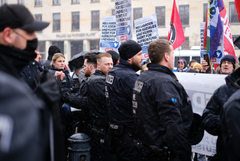 "Uprising for Peace" - Demonstration in Berlin, berlin, berlin, germany - 25 Feb 2023