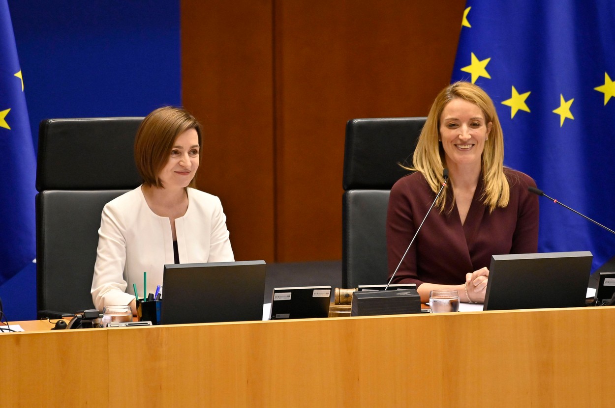 Roberta Metsola transmite că Uniunea Europeană este gata să sprijine aderarea Republicii Moldova