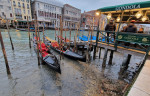 *EXCLUSIVE* Exceptional low tide in Venice has caused the famous canals to Exceptional low tide which have caused canals and Grand Canal to dry up.