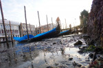 Exceptional Low Tide Sees Canals Run Dry - Venice