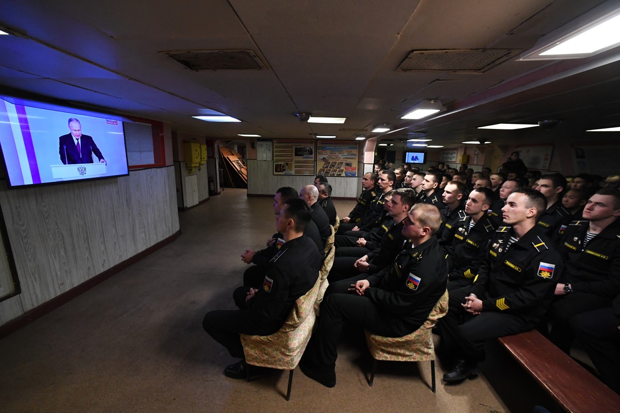 Putin anunță obiectivele pentru al doilea an de război și folosește din nou retorica nucleară: „Vom restaura justiția istorică”