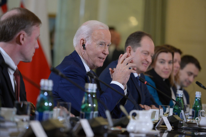 US president Joe Biden visits Poland