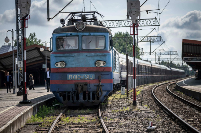 Vasyl est le conducteur du train qui a emmené le président Macron, le premier ministre Draghi et le chancelier Scholz en Ukraine