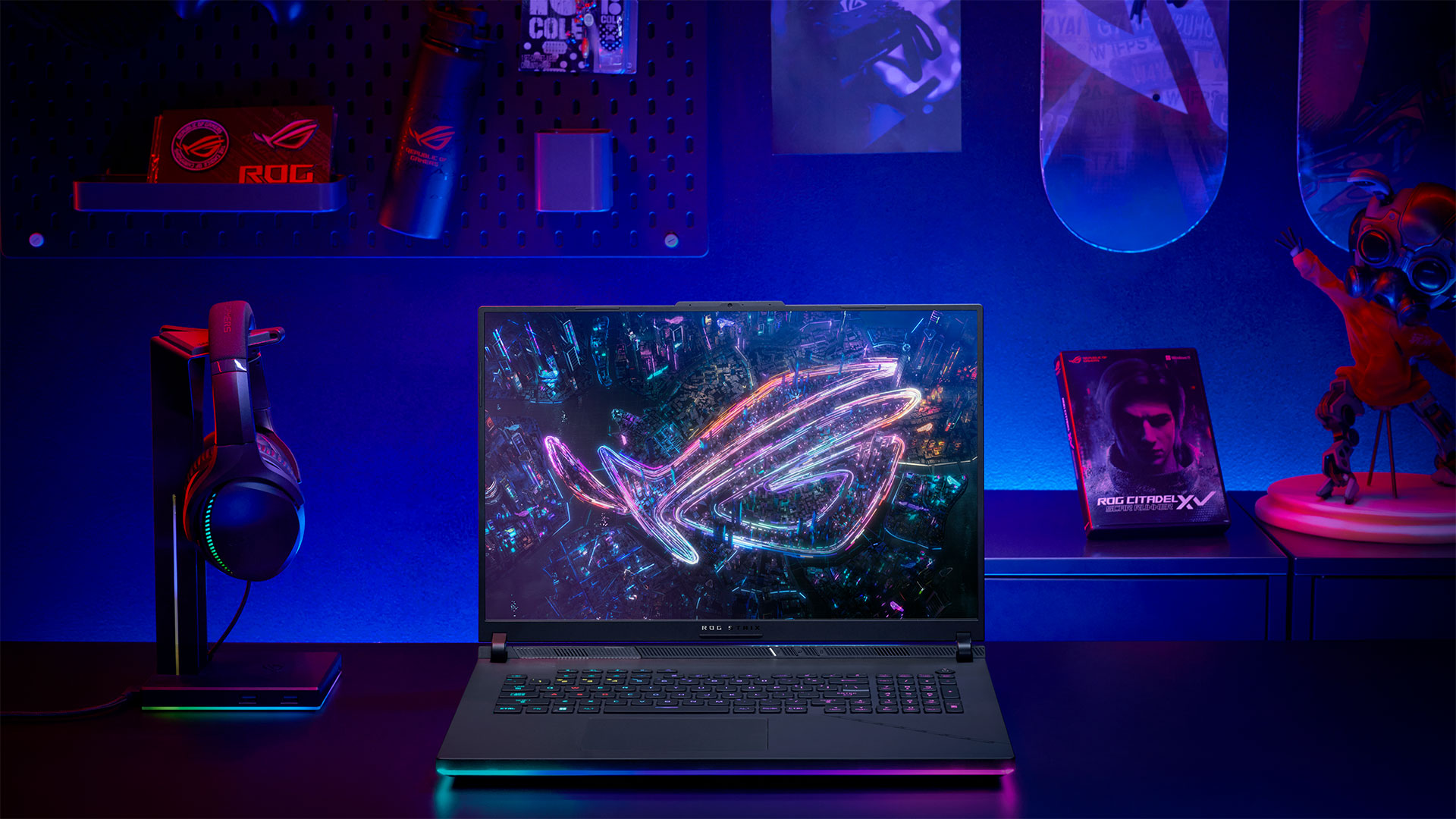 (P) ASUS anunță noile ROG Strix cu noul sistem de răcire cu radiator pe toată lățimea laptopului