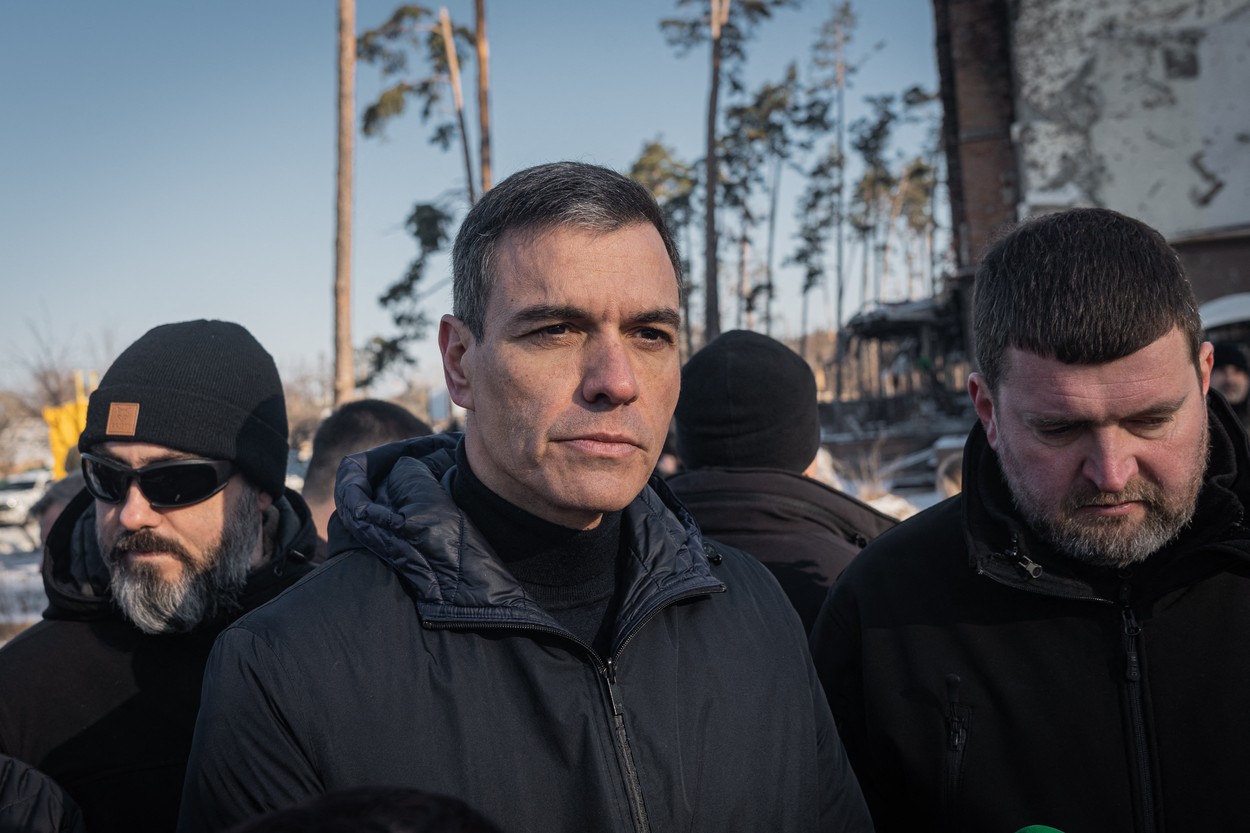 Pedro Sanchez merge într-o vizită surpriză la Kiev