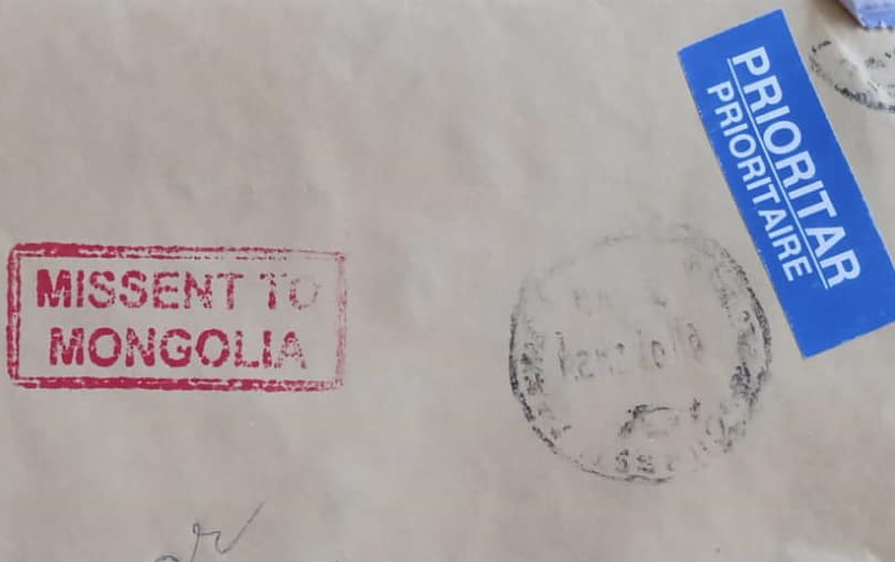 Un plic expediat din București către Mangalia a ajuns la destinație după 6 luni pentru că poșta l-a trimis în Mongolia