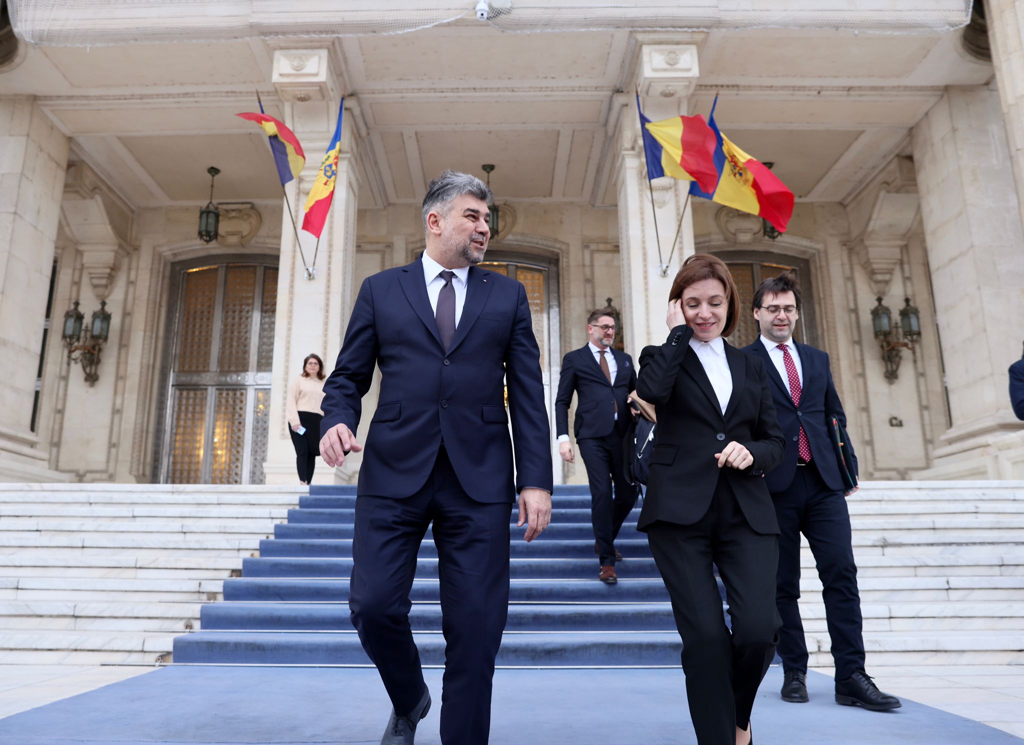 Ciolacu, după întâlnirea cu Maia Sandu: Parteneriatul cu Republica Moldova va fi inclus în viitorul program de guvernare