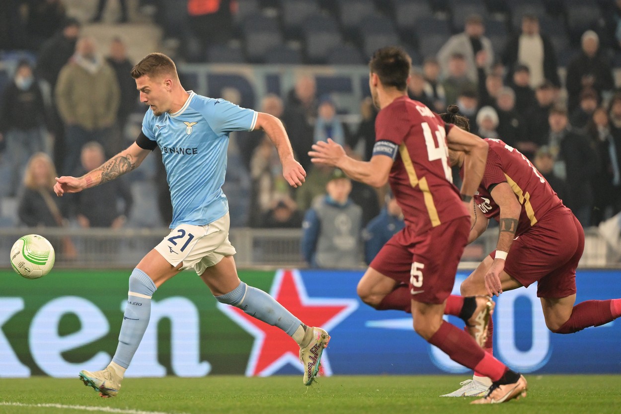 CFR Cluj, eliminată de Lazio din Europa Conference League. Dan Petrescu: Azi ne-a lipsit norocul