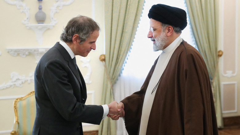 Rafael Grossi a fost în vizită la Teheran, unde a avut întâlniri la cel mai înalt nivel, între care şi cu preşedintele iranian Ebrahim Raisi.