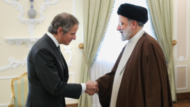 Rafael Grossi a fost în vizită la Teheran, unde a avut întâlniri la cel mai înalt nivel, între care şi cu preşedintele iranian Ebrahim Raisi.