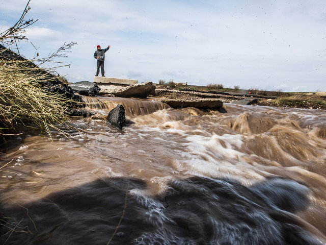 The body of a man swept away by the flood on January 20 was found in a reservoir in Argeş