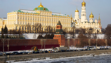 Palatul Kremlinului fotografiat pe 21 februarie 2023.