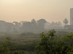 Incendiu la groapa de gunoi Brahmapuram. Sursa foto: Ranjit Thampy