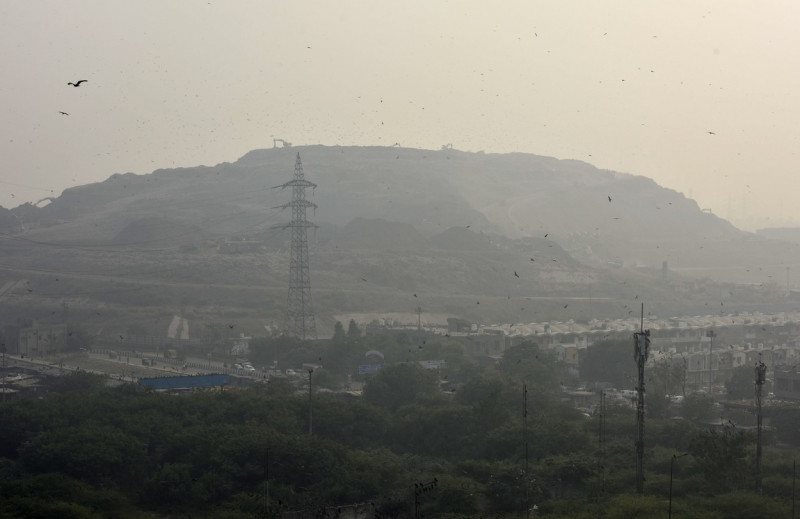 Delhi-NCR Air Quality In 'Very Poor' Category, New Delhi, India - 06 Nov 2022