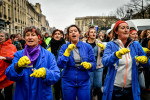 Protest against the pension reform in Bordeaux